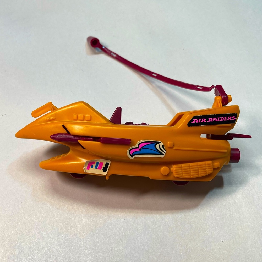 VTG 80s Hasbro Air Raiders Storm Dagger toy vehicle